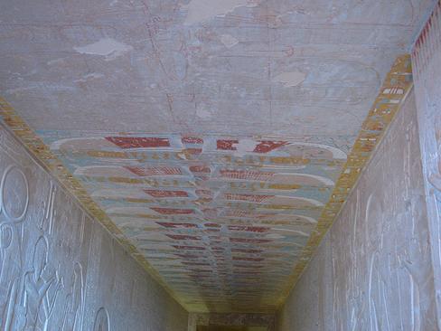 KV15 - Ceiling of the first corridor KV15 - Ceiling of the first corridor