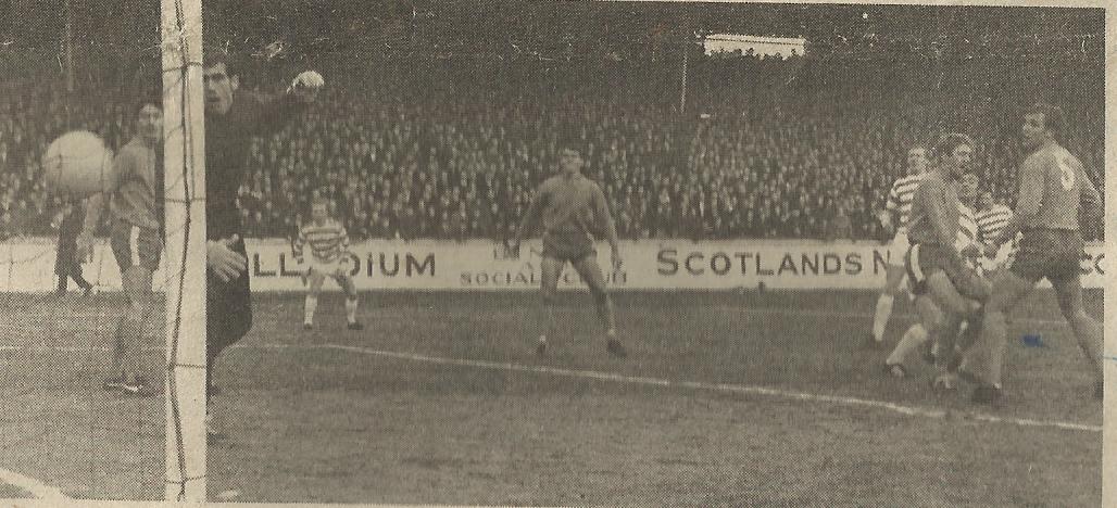 Lou Macari scores v Morton 1969