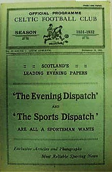 1931-12-19: Celtic 6-0 Leith Athletic, League Division 1 - The Celtic Wiki