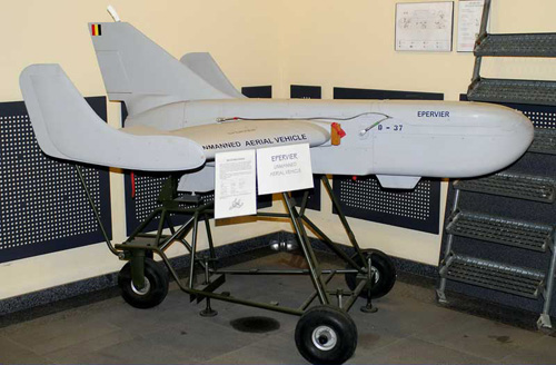 MBLE Epervier-Asmodée UAV (Unmanned Aerial Vehicle) - Belgian Military Aircraft MBLE Epervier-Asmodée UAV (Unmanned Aerial Vehicle) - Belgian Military Aircraft