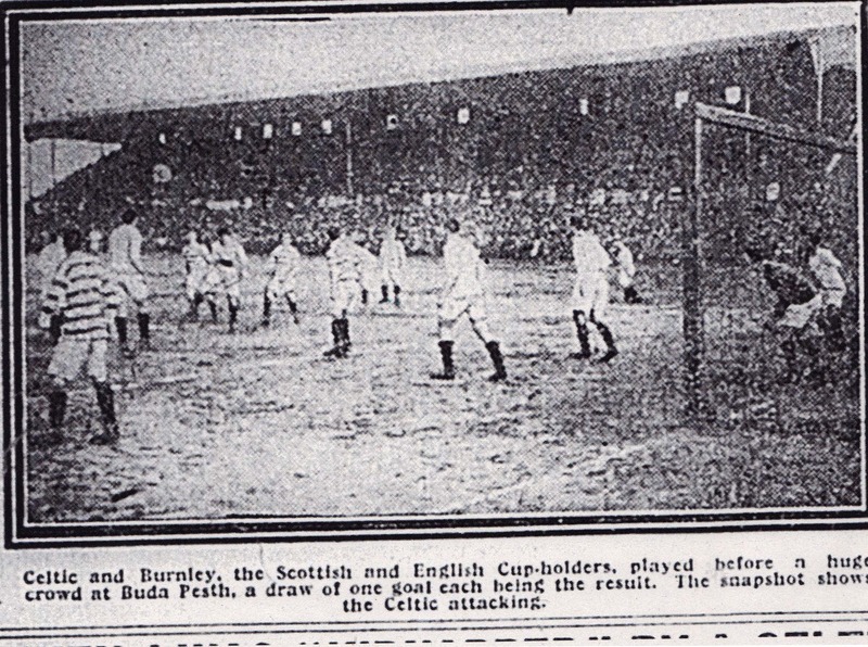 Celtic v Burnley 1914 tour