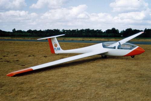 Grob G103 Twin Astir II - Belgian Military Aircraft Grob G103 Twin Astir II - Belgian Military Aircraft