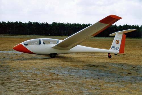 Grob G103 Twin Astir I - Belgian Military Aircraft Grob G103 Twin Astir I - Belgian Military Aircraft