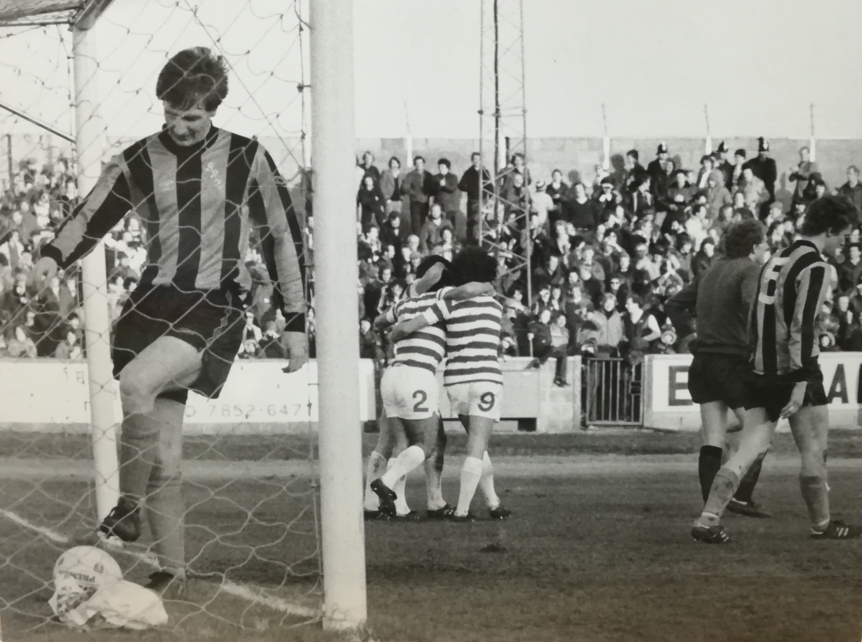 Celtic score at Berwick 1981