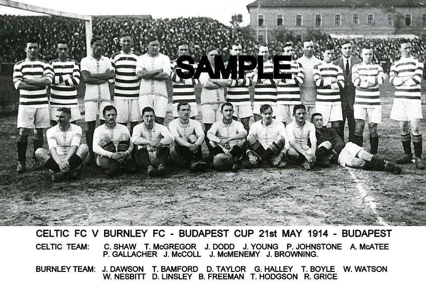 1914-05-21 Burnley 1 1 Celtic Tour of Hungary, Austria, Germany Pictures - The Celtic Wiki