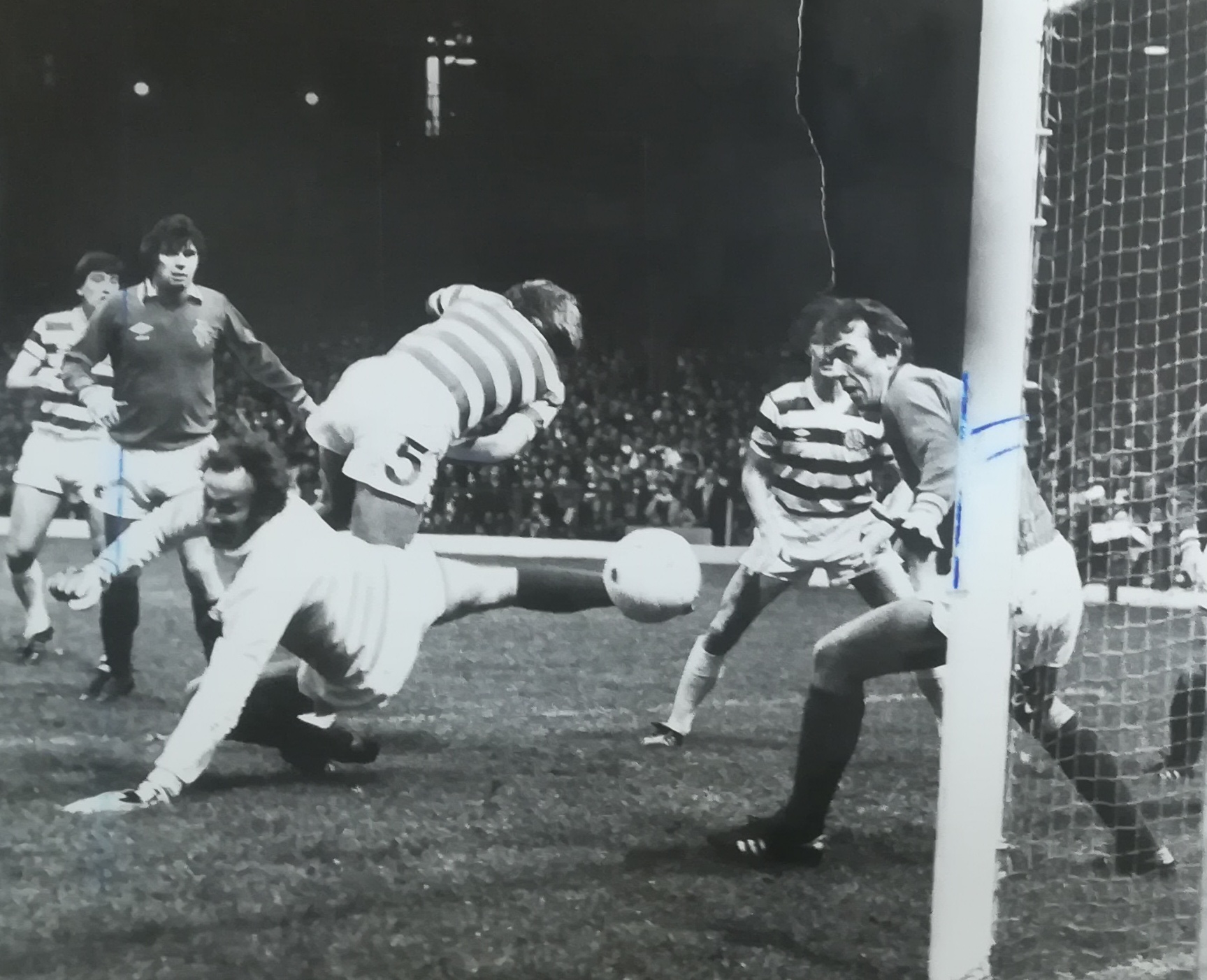 McAdam scores v Rangers 1981