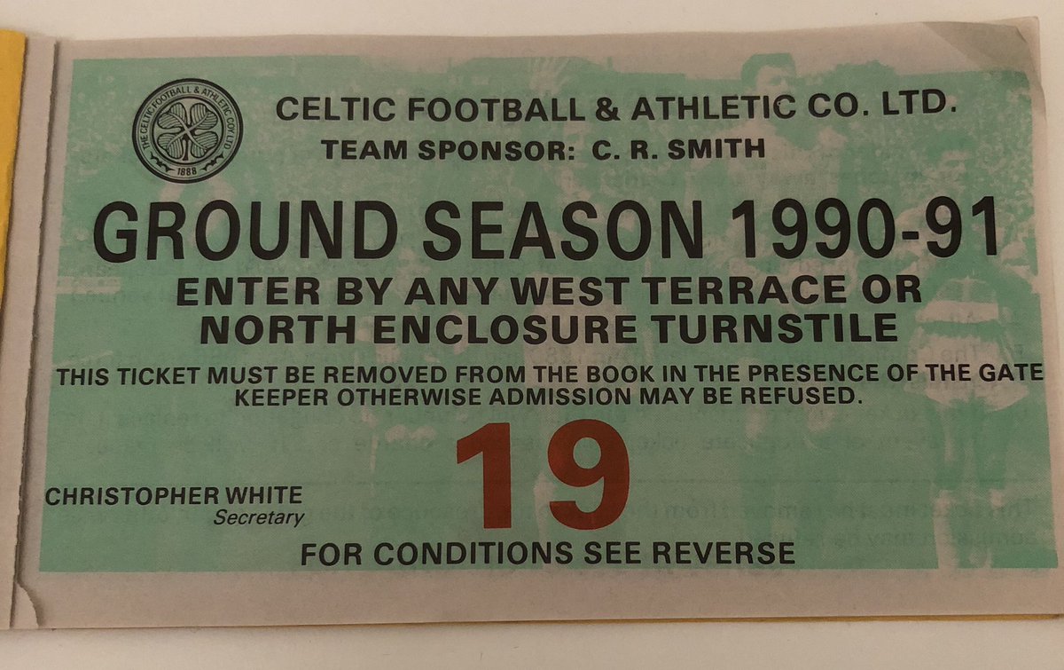 Season Ticket Pictures - The Celtic Wiki