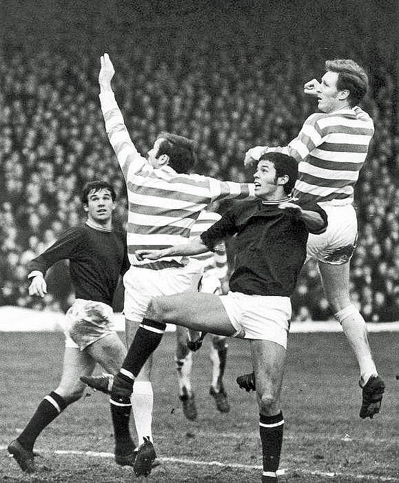 McNeill wins header v Dundee 1969