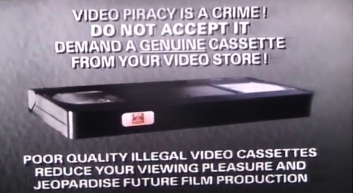 RCA/Columbia Illegal Video Cassettes (1992) RCA/Columbia Illegal Video Cassettes (1992)