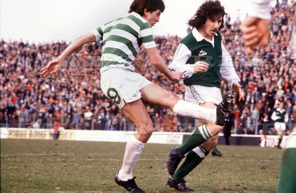 McCluskey shoots at Easter Road 1978