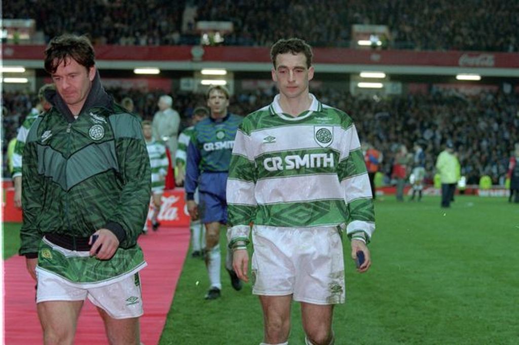 1994-11-27: Celtic 2-2 Raith Rovers, League Cup Final, Rovers win 6-5 on penalties - Pic