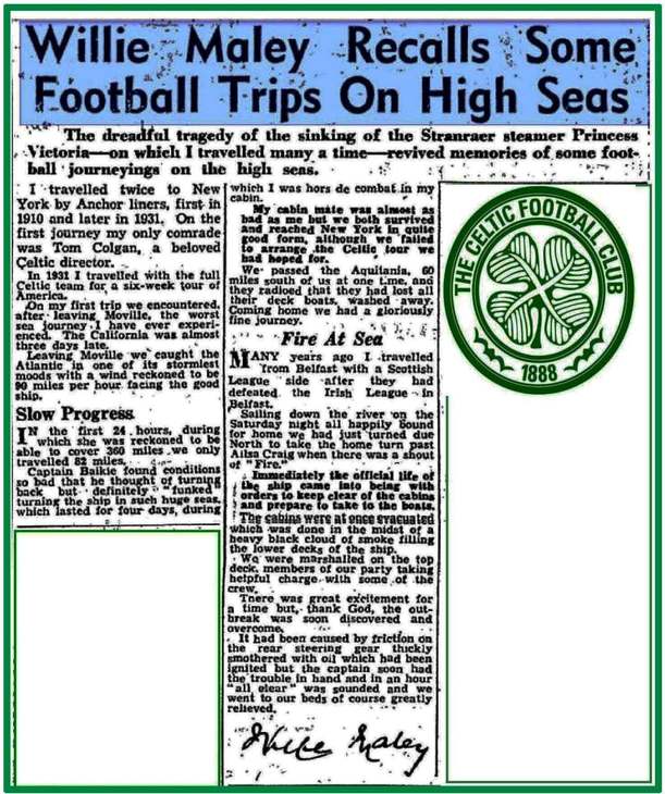 1931-05-23: Pennyslvania All Stars 1-6 Celtic, American Tour - The Celtic Wiki