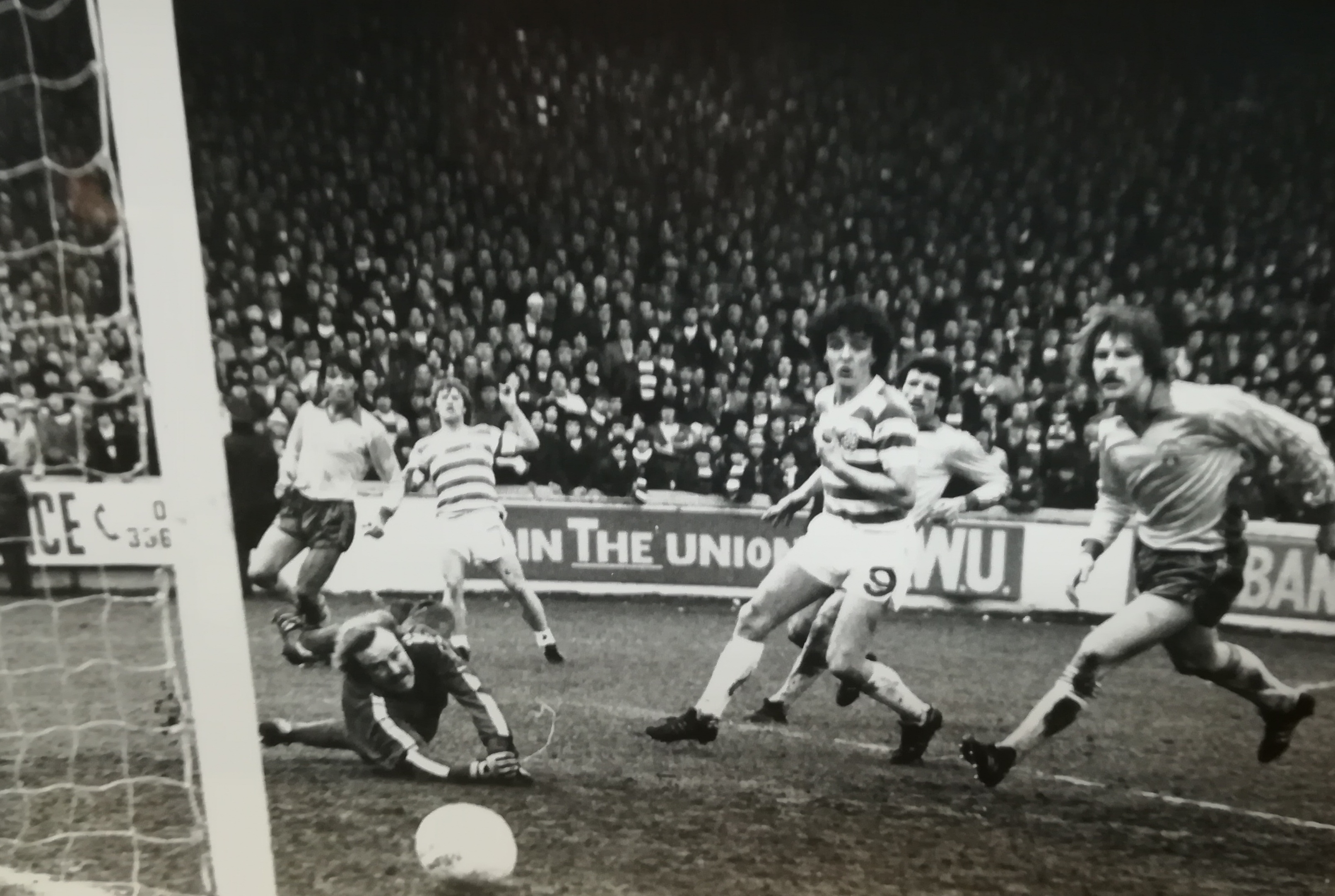 Baines saves from McGarvey Cappielow 1981