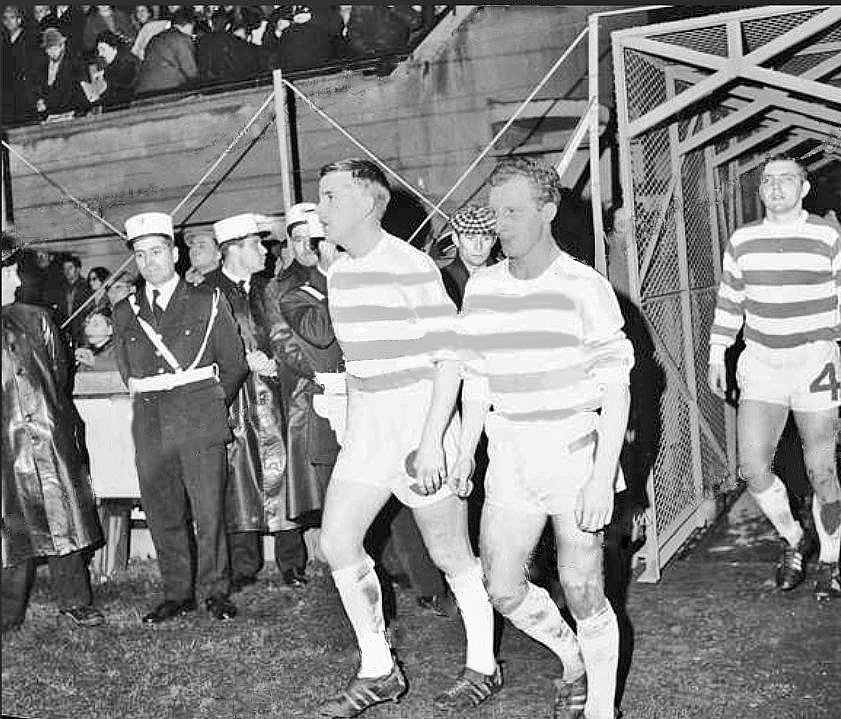 McBride, Johnstone and Murdoch in Nantes 1966