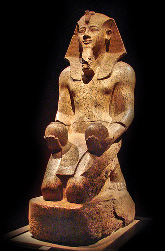 Amenhotep II - statue from the Temple of Amun Amenhotep II - statue from the Temple of Amun