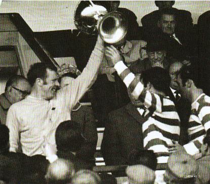 Fallon, Auld and Hood lift the cup