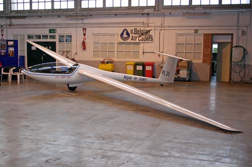 Glaser-Dirks DG-300 Elan - Belgian Military Aircraft Glaser-Dirks DG-300 Elan - Belgian Military Aircraft