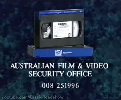 Fox Video Illegal Video Cassettes (1991) Fox Video Illegal Video Cassettes (1991)