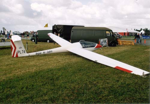 Grob G102 Astir CS Jeans - Belgian Military Aircraft Grob G102 Astir CS Jeans - Belgian Military Aircraft