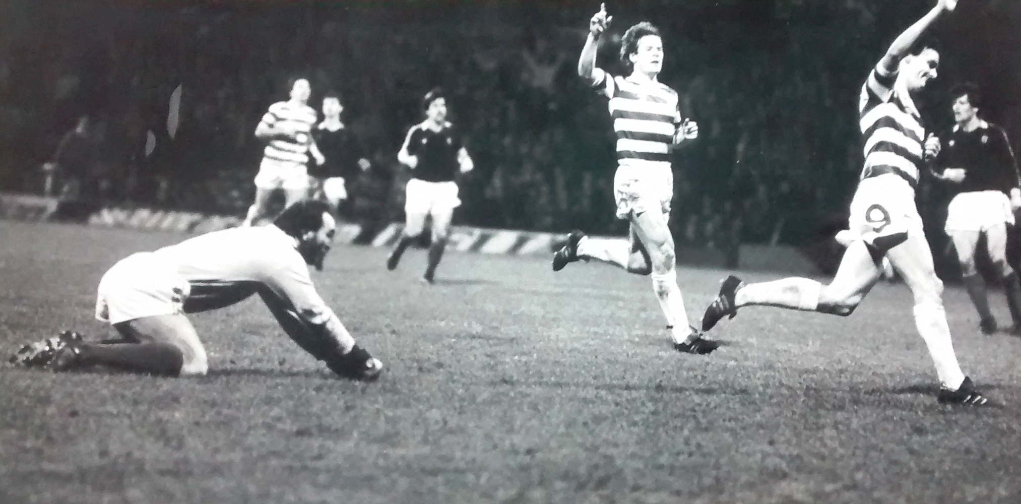 McGarvey scores v Dundee 1981