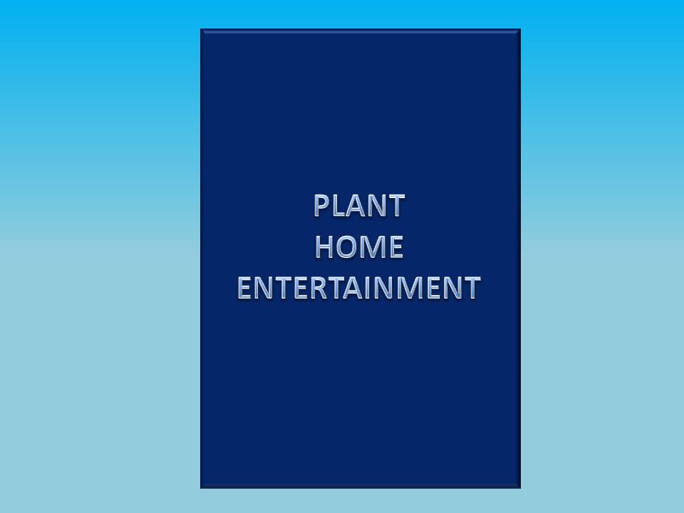 Plant Home Entertainment (1998, VHS Variant) Plant Home Entertainment (1998, VHS Variant)