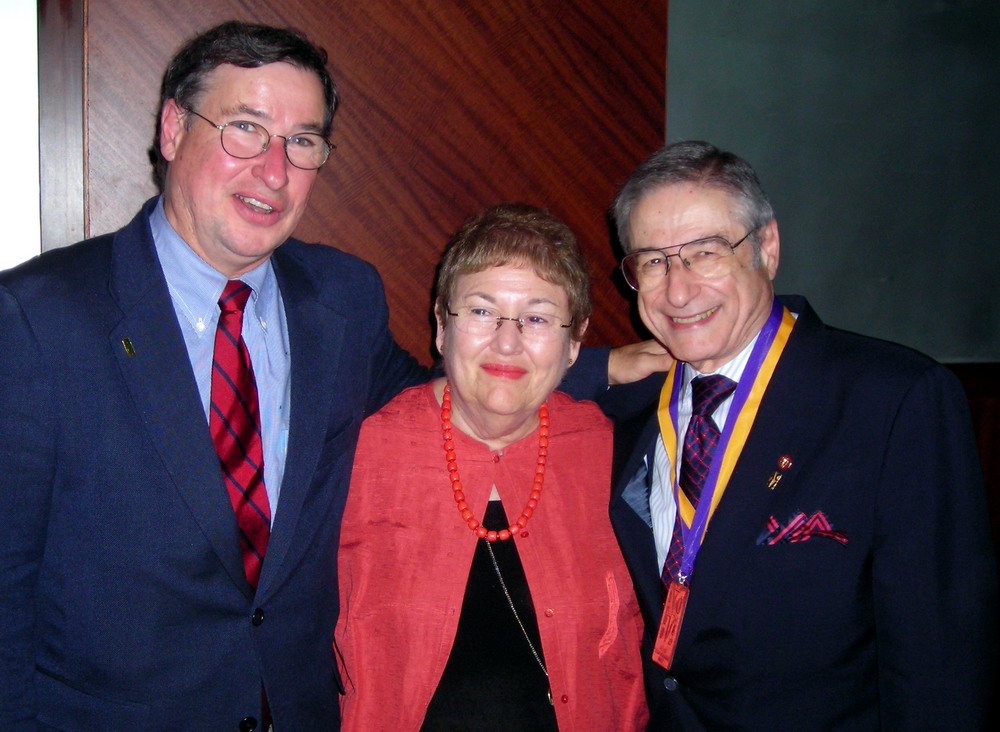 Frank Pitts, Arlene and Martin Cohen Frank Pitts, Arlene and Martin Cohen