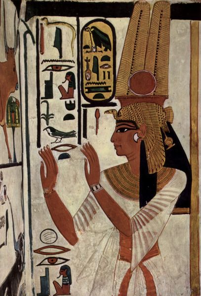 Nefertari - from her tomb Nefertari - from her tomb