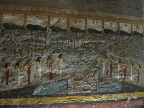 KV16 - Burial chamber - Book of Gates KV16 - Burial chamber - Book of Gates