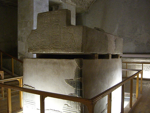 KV14 - sarcophagus and burial chamber KV14 - sarcophagus and burial chamber