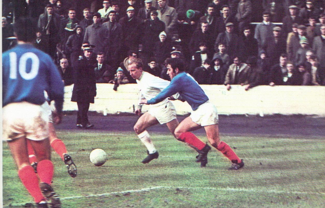 Jinky on the run against Morton