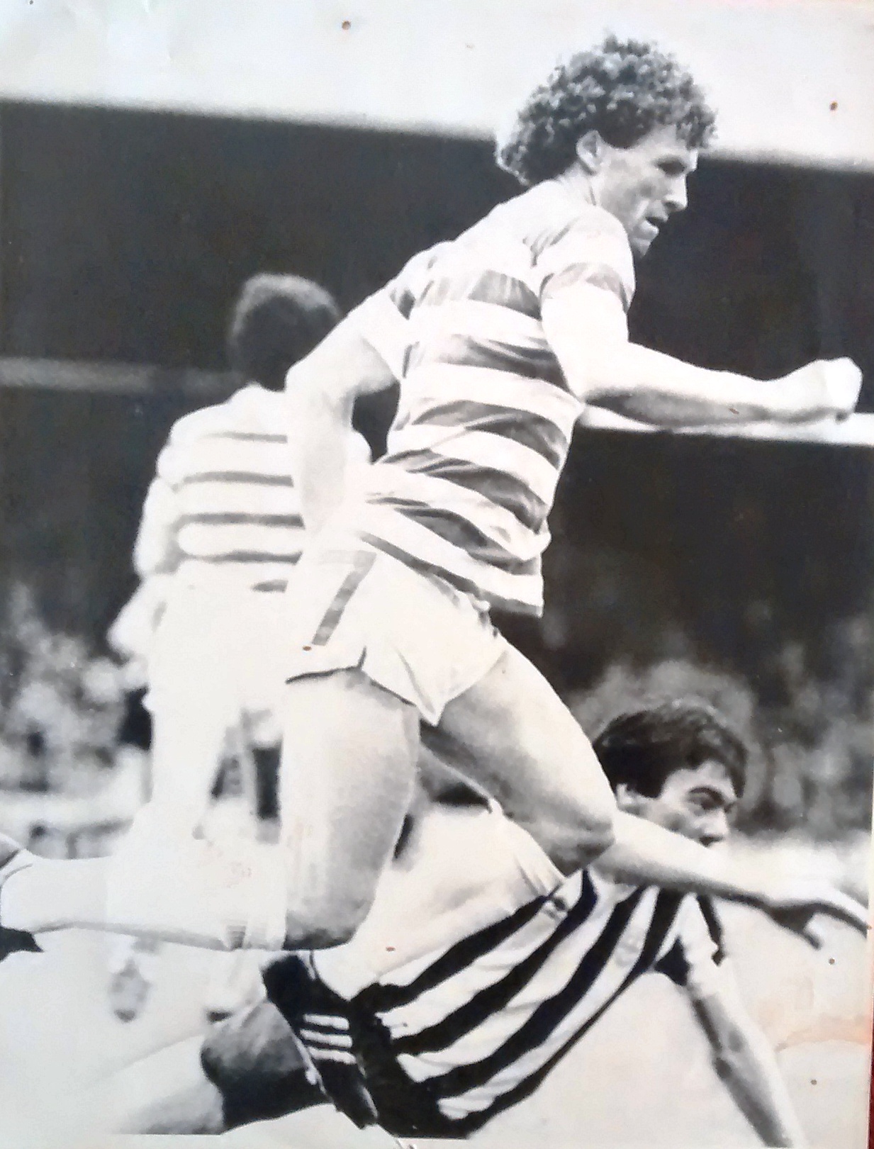 Provan on the attack at Love Street 1981