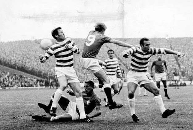 Defence clears at Ibrox 1969