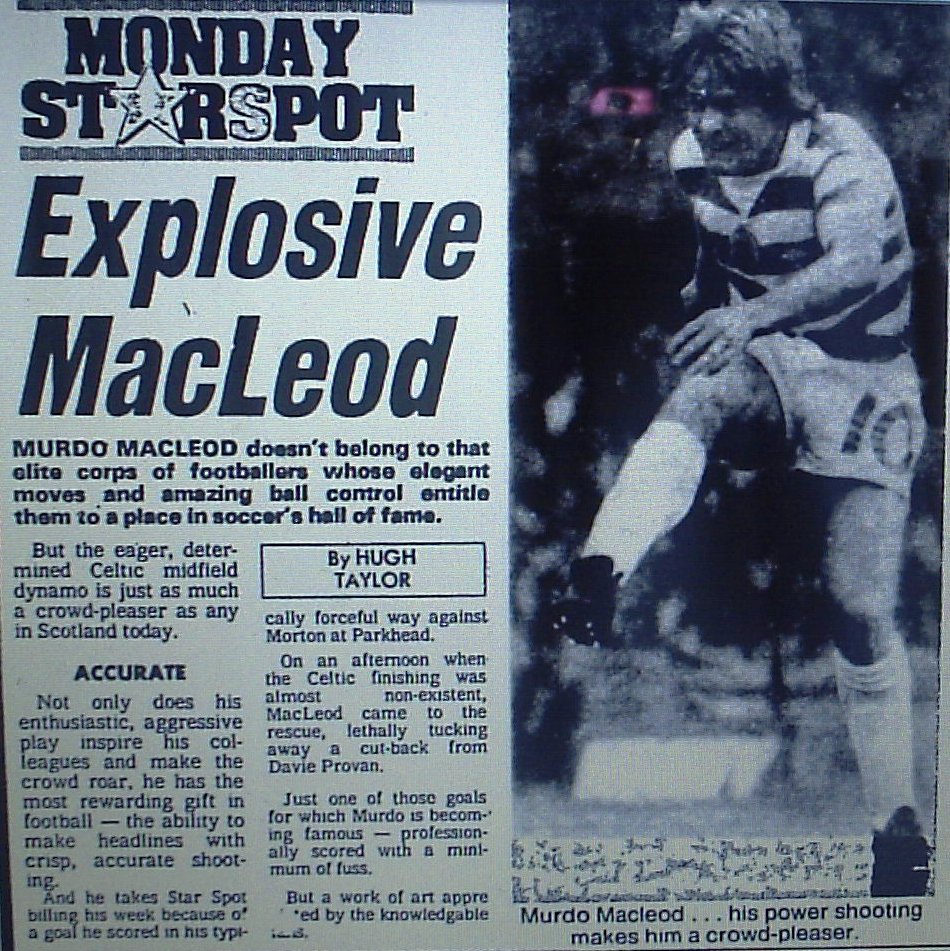 1981 Celtic 2-1 Morton