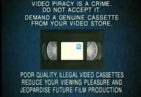 20th Century Fox Home Entertainment Illegal Video Cassettes (2000) 20th Century Fox Home Entertainment Illegal Video Cassettes (2000)