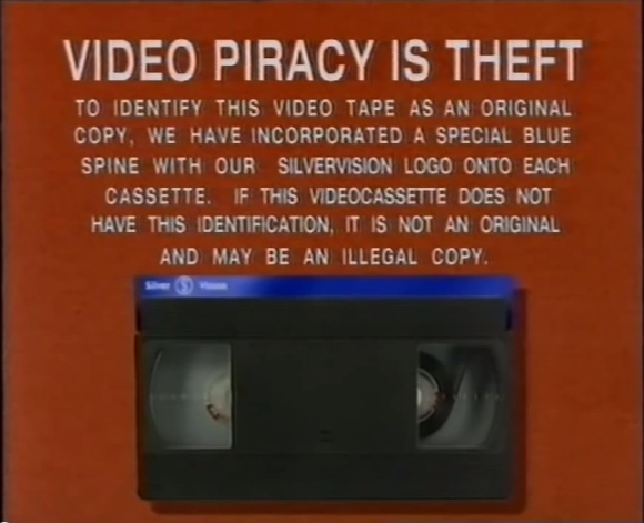 Silver Vision Illegal Video Cassettes Silver Vision Illegal Video Cassettes