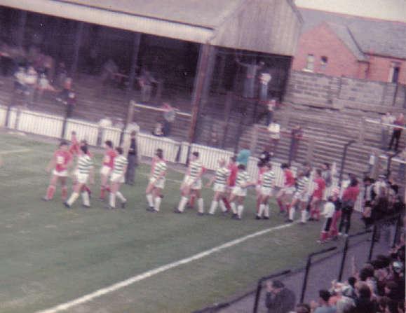 1984-08-14: Celtic ?- ? Solitude Cliftonville, Friendly - Pictures - Kerrydale Street