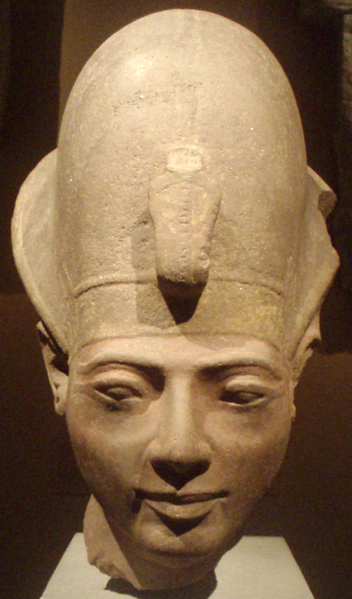 Amenmesse - statue head Amenmesse - statue head
