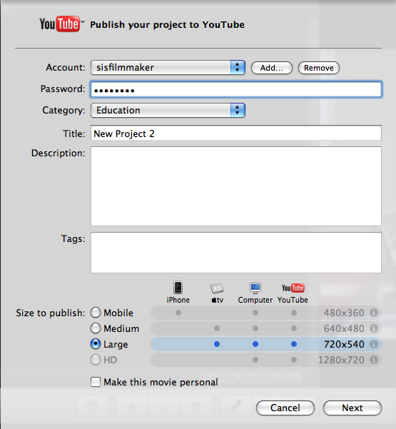 upload to youtube - Media@SIS upload to youtube - Media@SIS