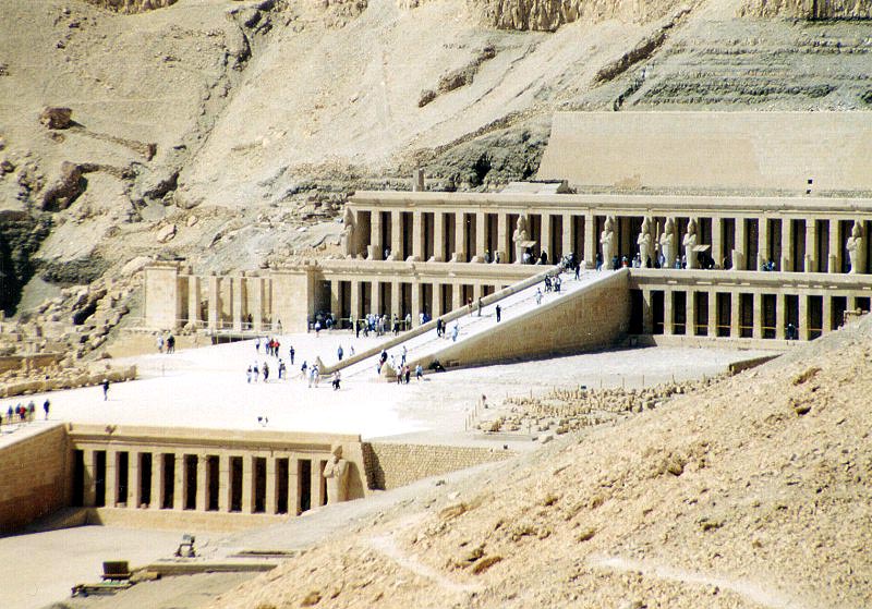 Hatshepsut - Mortuary Temple, Deir el-Bahri Hatshepsut - Mortuary Temple, Deir el-Bahri