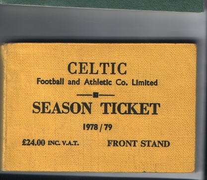 Season ticket 78-79 - Pic