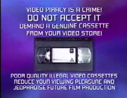 CIC Video Illegal Video Cassettes (Paramount, 1997-2000) CIC Video Illegal Video Cassettes (Paramount, 1997-2000)