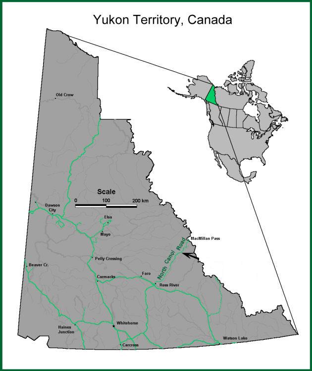 British Columbia and Yukon- Yukon South - Canadian Glacier Inventory Project British Columbia and Yukon- Yukon South - Canadian Glacier Inventory Project