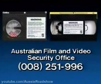 CBS/Fox Video Illegal Video Cassettes (1989-1990) CBS/Fox Video Illegal Video Cassettes (1989-1990)