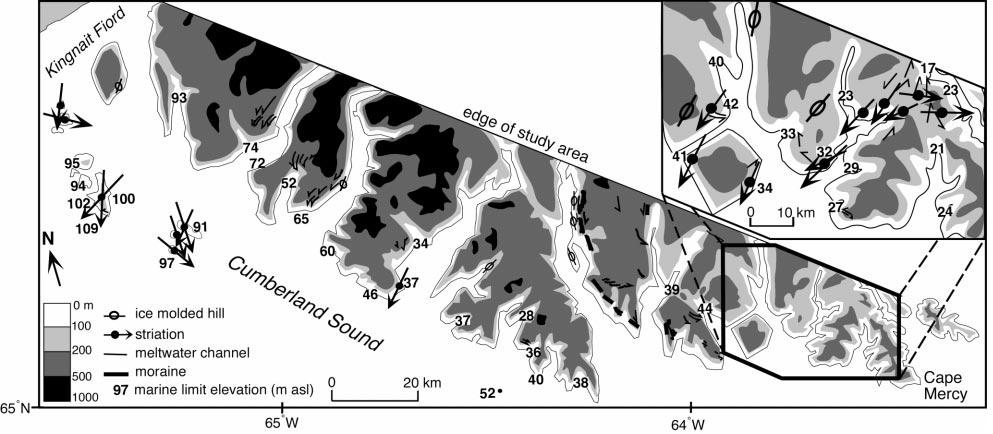 Historic Glacial Movement Historic Glacial Movement