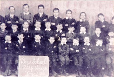 Boys School Rochfortbridge Christmas 1910 Boys School Rochfortbridge Christmas 1910