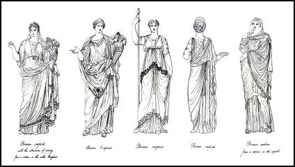 Dress of Roman Women Dress of Roman Women