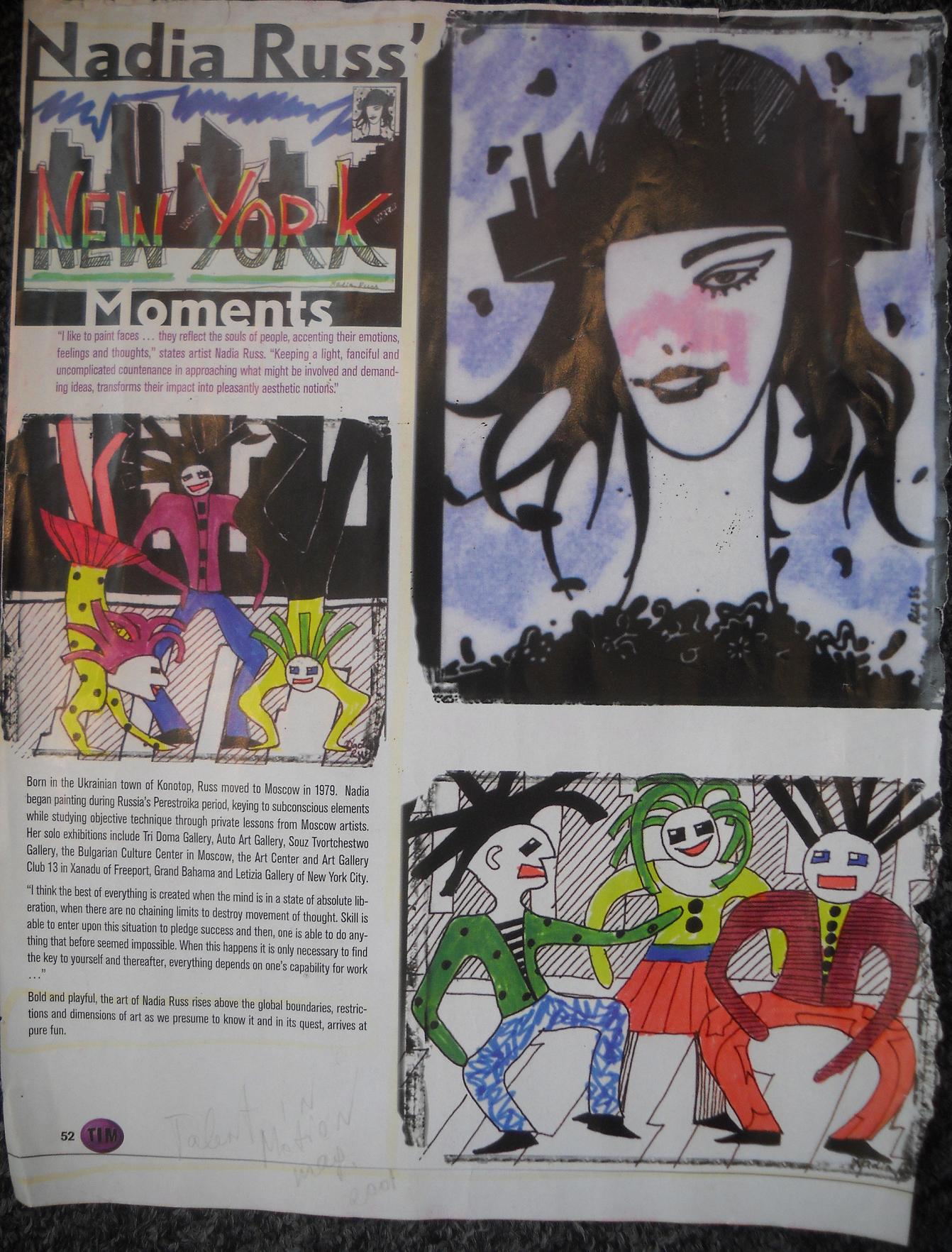 Nadia Russ New York Moments Nadia Russ New York Moments