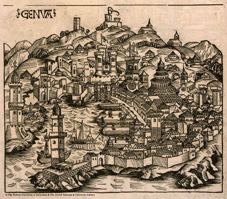 Historic Map of Genoa Historic Map of Genoa