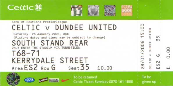 Match Ticket