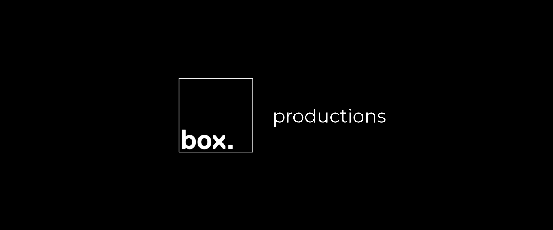 Box Productions (2019, scope 2.39:1) Box Productions (2019, scope 2.39:1)